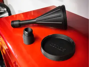 Screw-in Motorcycle Oil Funnel - (M27x3.0 Threads)