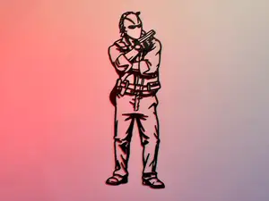 Art mural Agent Mr. P CSGO/CS2