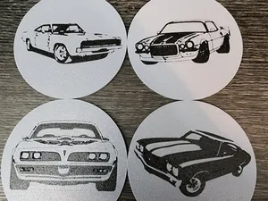 Muscle Car Coasters