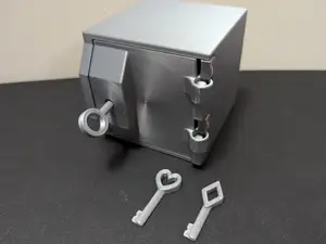 Mini Safe with 3 Key Designs