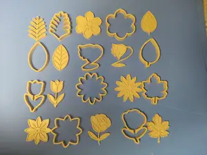 Floral Cookie Cutters – (10 Designs)