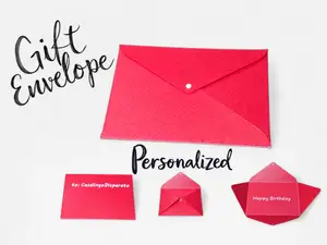 Personalized Gift Envelope