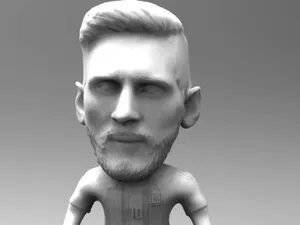 Messi large head doll