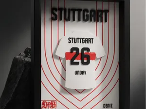 VfB Stuttgart Rahmen mit Undav und Demirović