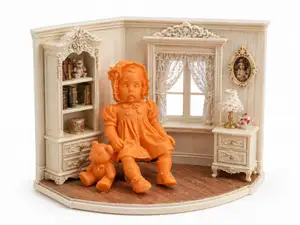 AMS “Little Memories” Doll & Teddy