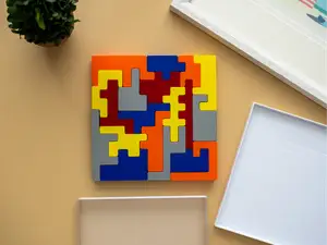 Geometric Tile Puzzle – Brain Game for Kids Adults