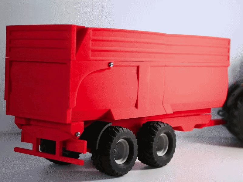 Krampe Big Body Tipping Trailer (1:24 Scale)