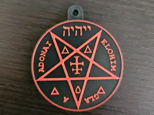 Llavero de pentagrama