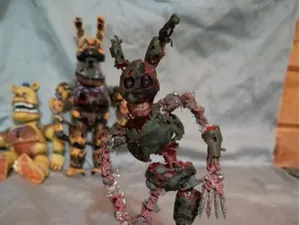 Burntrap articulated figure(SUPER GLUE NEEDED)