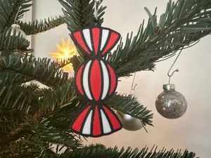 Christmas Candy Ornament