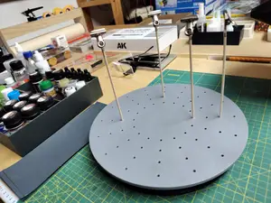 Air Brush Turntable