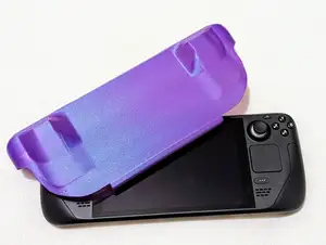 Steam Deck lightweight front cover - protects joysticks and screen (partial cover version)