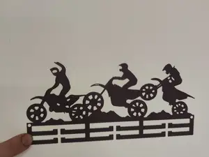 colgador de medallas enduro