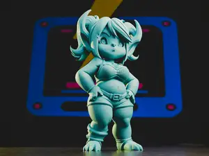 Chubby Troll Girl