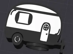 Wohnwagen für Anhängerkupplung