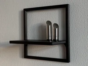 Modern Wall Shelf (225mm) — Kitchen/Bath Decor