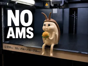 Spongebob cockroach eating Burger. UPDATE: NO AMS