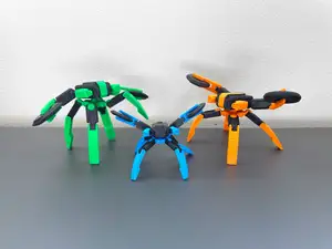 Articulated Mecha- Assembly toy - Miner Crab Robot