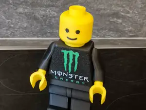 Brick Man Monster Energy 20cm