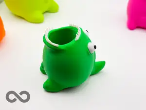 Angry Fish Thing Pot