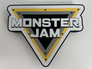 Monster Jam Logo Lightbox
