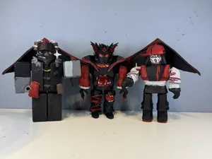Articulated Forsaken pack 2 Glut nos,vanity, MLG C