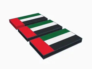 Flag of UAE Keychain