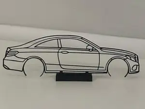 Mercedes c class coupe c204 detail