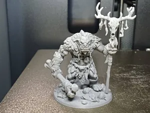 DND Cave Troll Shaman