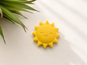 Cute Smiling Sun  | Mini Pocket Charm