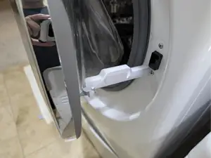 A Better Laundry Machine Door Prop