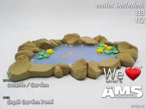 WLM - Small Garden Pond with Fish & Water Lillies