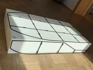 E-Tow Schwimmkörper Schablone 1m Boot