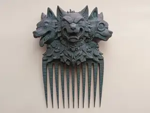 Cerberus Hair Comb
