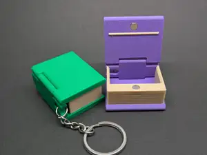 Book keychain