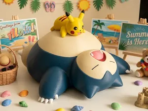 SNORLAX & PIKACHU :NO SUPPORT