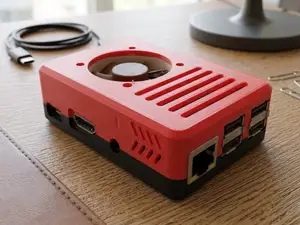 Snap-Fit Raspberry Pi 3B/3B+ Case with fan