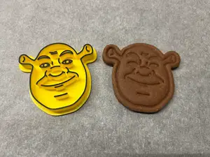 Shrek head cookie cutter