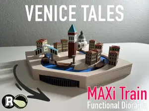 MAXi Train - Functional Venice Tales Diorama