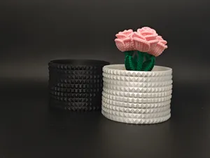 Кашпо 200 мл: STL-модели для 3D-печати