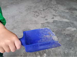 custom sand, snow, gravel shovel version 3