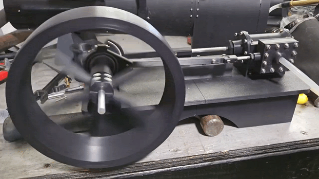 Working Replica Steam Engine (Air Powered "DASV")