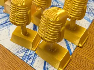 Microphone Award/Trophy