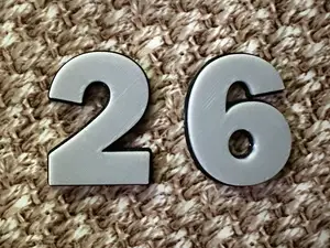 Door numbers 0-9