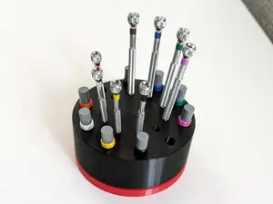 Rotating Screwdriver holder
