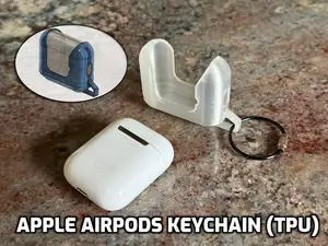 Apple Airpods Holder Keychain Gen2 (TPU PRINT)