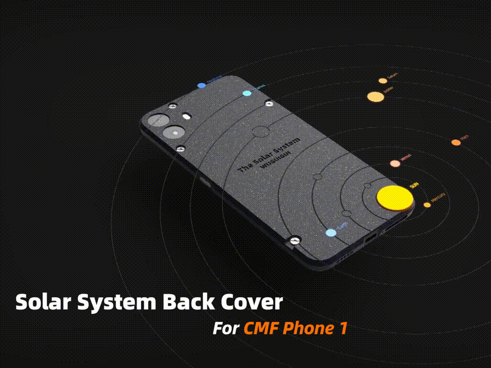 Solar System Back Cover-STEP File Available