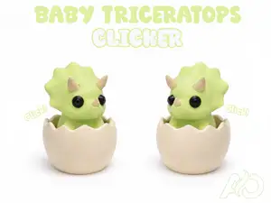 BABY TRICERATOPS CLICKER