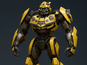 Bumblebee of the Bayverse Transformers movies