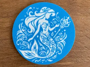 Little Mermaid Coaster / Disney / Drink Holder